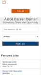 Mobile Screenshot of careers.augi.com