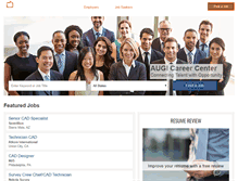 Tablet Screenshot of careers.augi.com